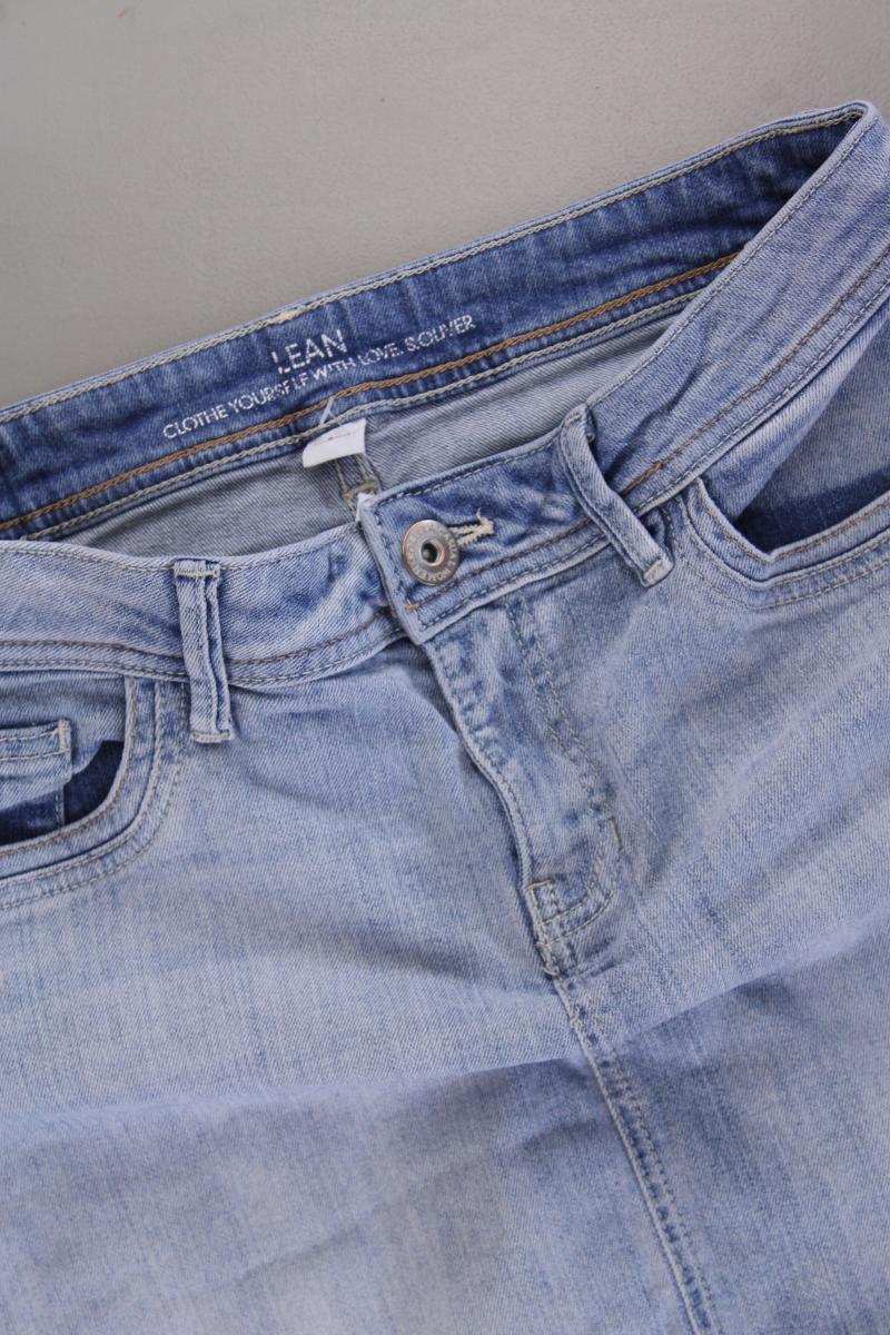 s.Oliver Jeansrock Gr. 40 blau aus Baumwolle