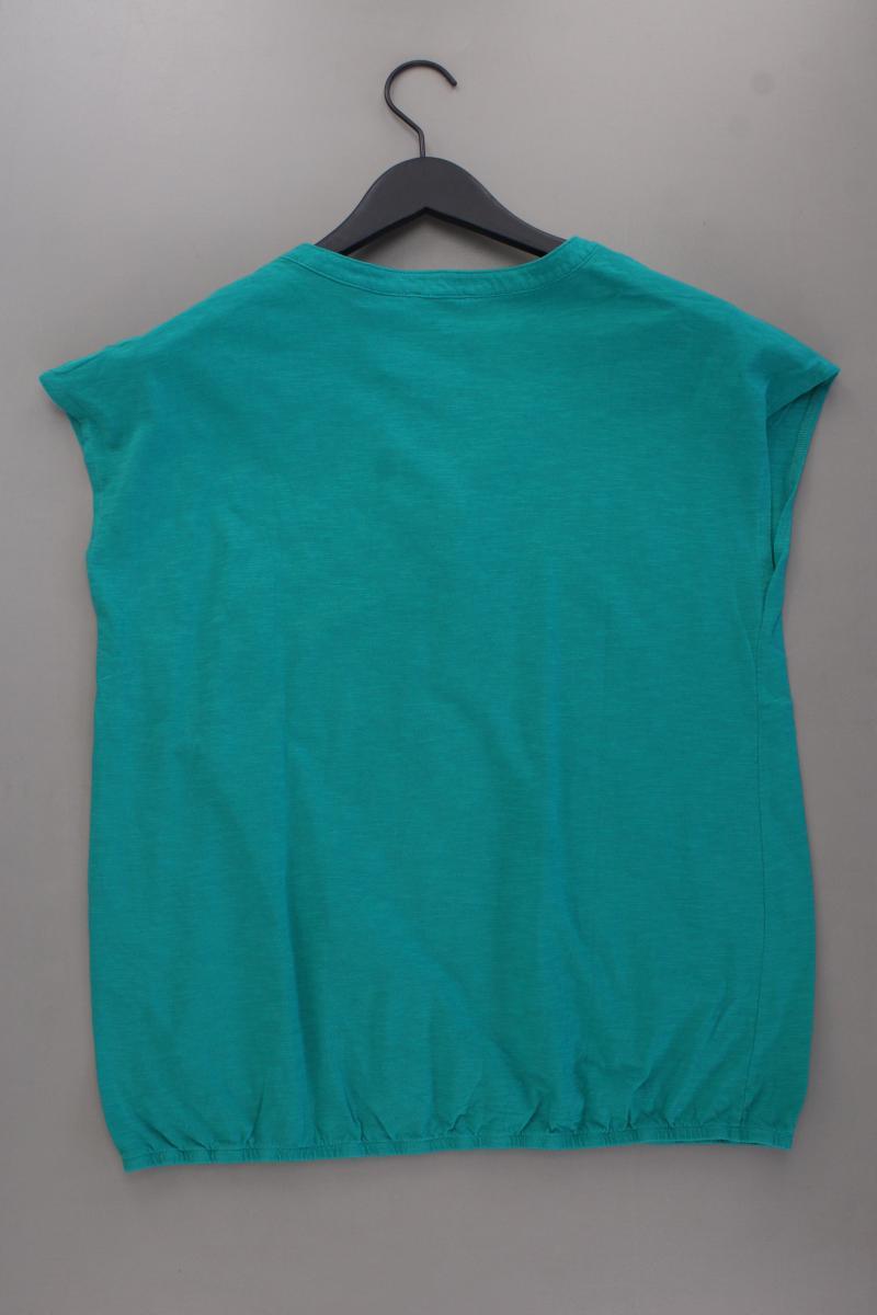 Street One Shirt mit V-Ausschnitt Gr. 42 Kurzarm grün