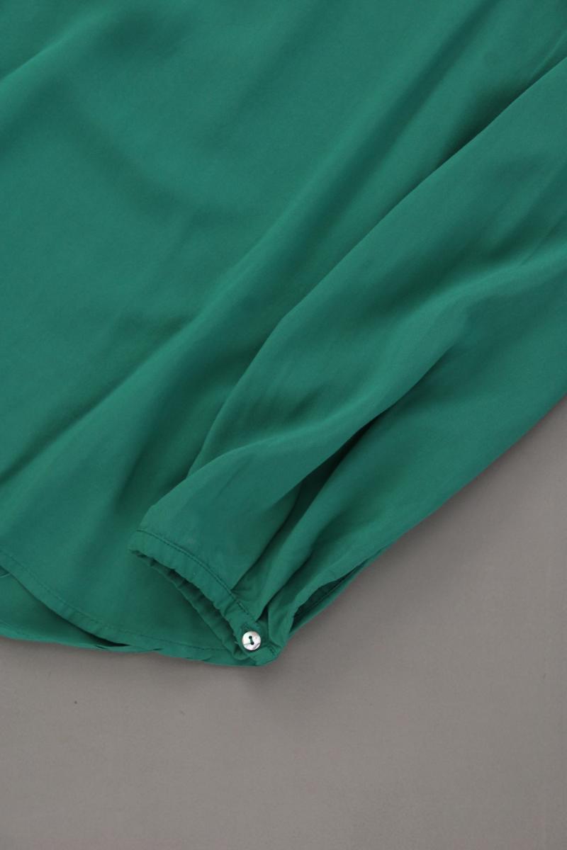 Esprit Langarmbluse Gr. 40 grün aus Viskose