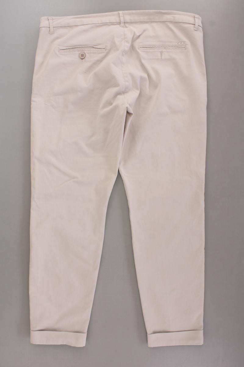 Nickjean Amsterdam Hose Gr. 46 creme aus Baumwolle