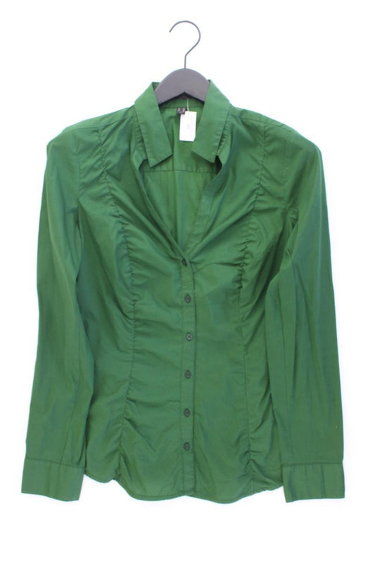 Esprit Collection Langarmbluse Gr. 40 grün aus Baumwolle