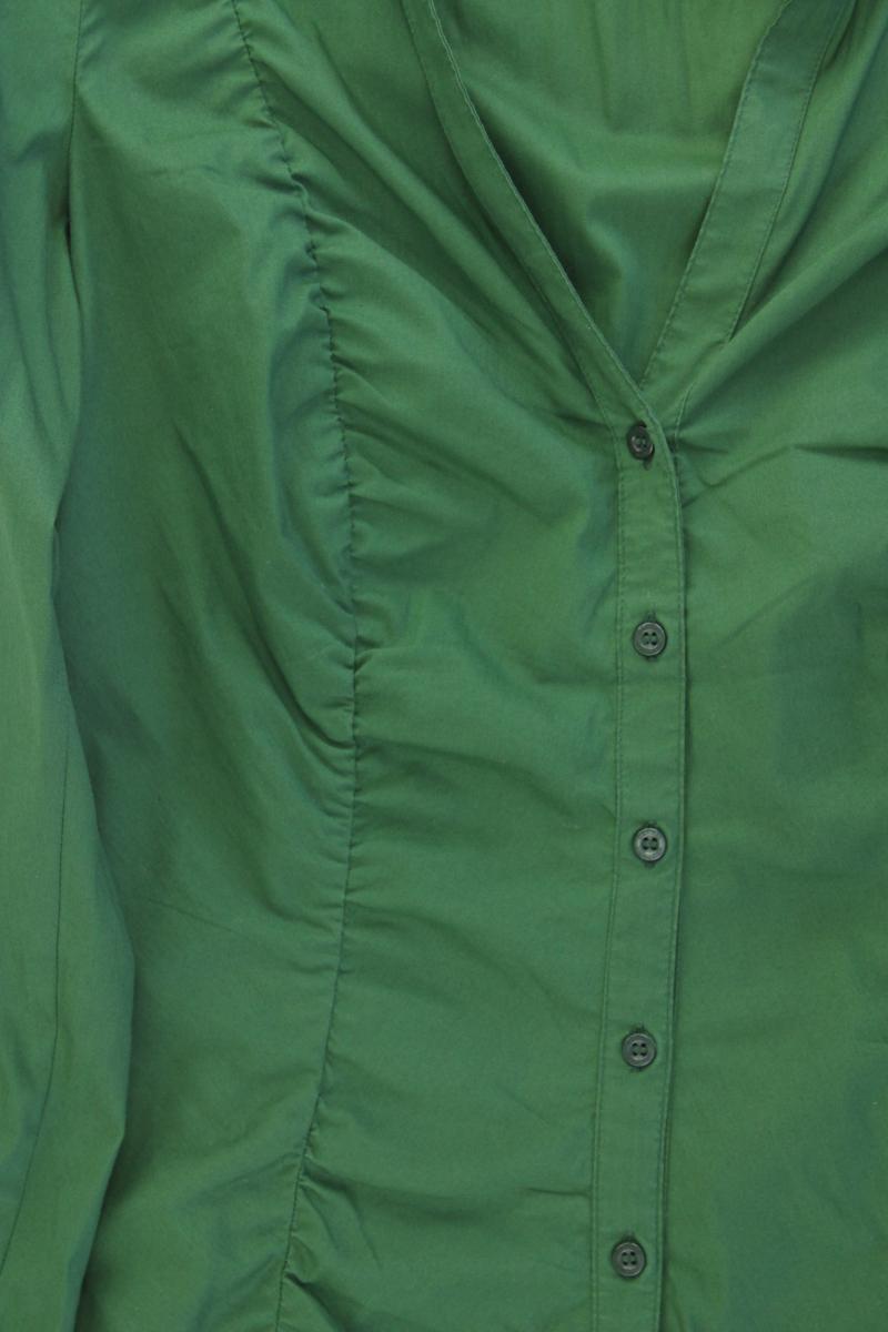 Esprit Collection Langarmbluse Gr. 40 grün aus Baumwolle