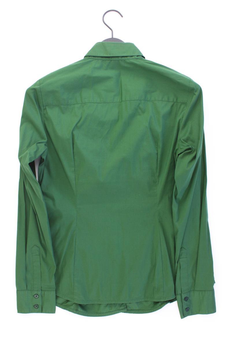 Esprit Collection Langarmbluse Gr. 40 grün aus Baumwolle