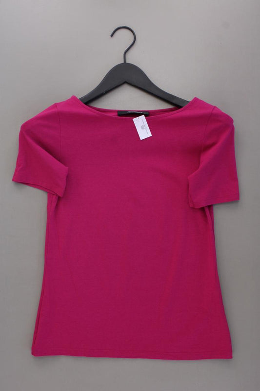 Hallhuber T-Shirt Gr. S Kurzarm pink aus Baumwolle