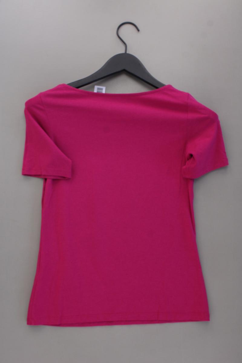 Hallhuber T-Shirt Gr. S Kurzarm pink aus Baumwolle