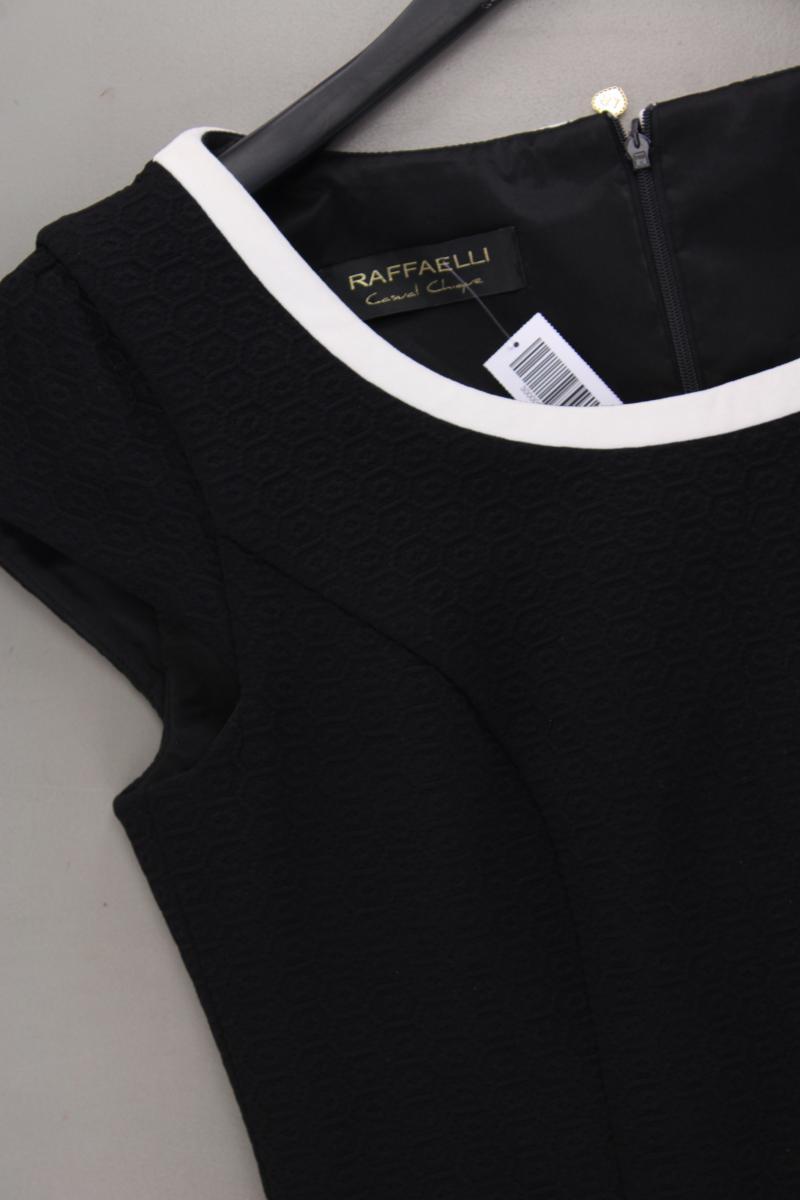 Linea Raffaelli Etuikleid Gr. 40 Kurzarm schwarz aus Polyamid