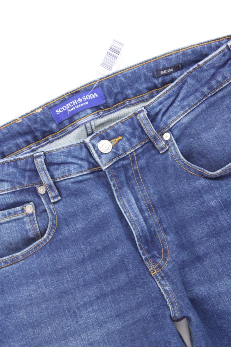 Scotch & Soda Skinny Jeans für Herren Gr. W32/L32 neuwertig blau aus Baumwolle