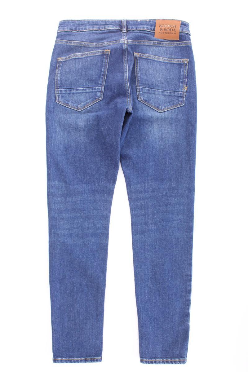 Scotch & Soda Skinny Jeans für Herren Gr. W32/L32 neuwertig blau aus Baumwolle