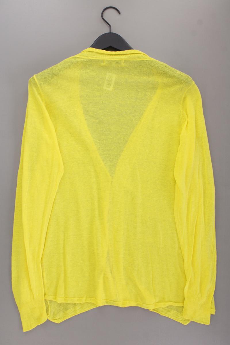 Sandwich_ Strickjacke Gr. XXL Langarm gelb