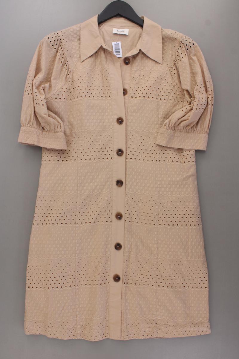 Leveté Room Kurzarmkleid Gr. L braun