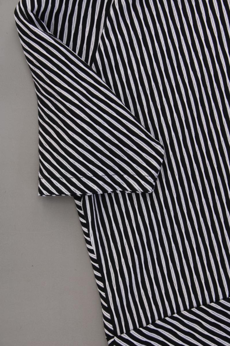 Juffrouw Jansen Amsterdam Bleistiftkleid Gr. XL gestreift Kurzarm grau