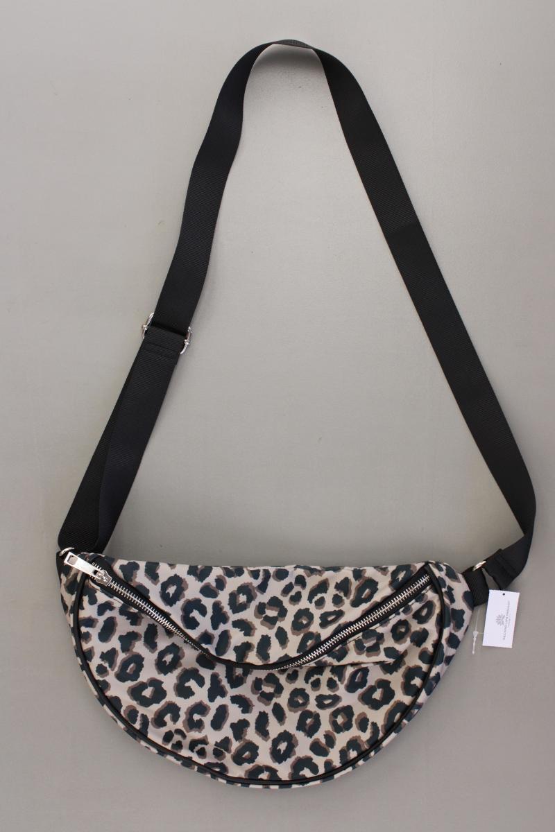 Gina Benotti Tasche mit Tierdruck braun aus Polyester
