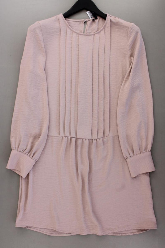 Vero Moda Chiffonkleid Gr. M Langarm rosa aus Polyester