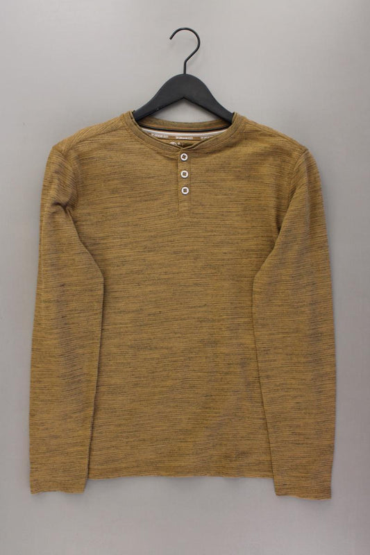 Tom Tompson Langarmshirt für Herren Gr. M braun