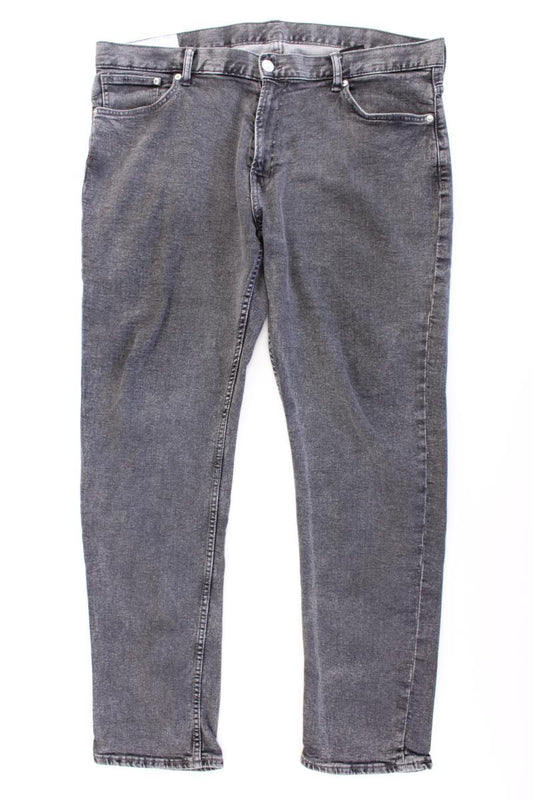 H&M Slim Jeans für Herren Gr. W38/L32 grau aus Baumwolle