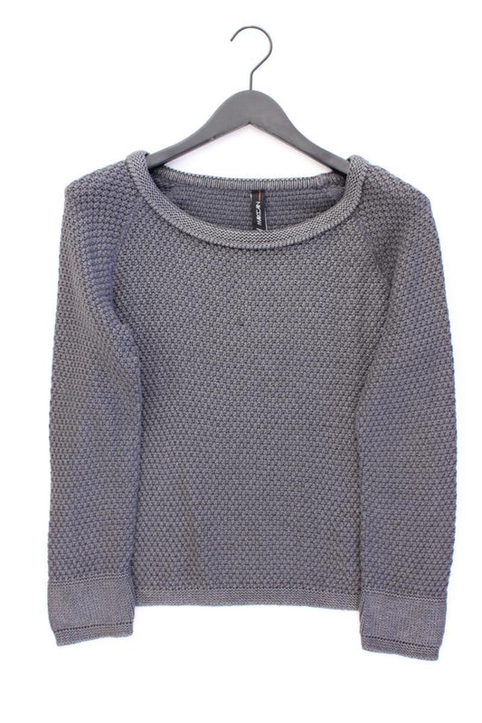 Marc Cain Feinstrickpullover Gr. 36 grau aus Baumwolle
