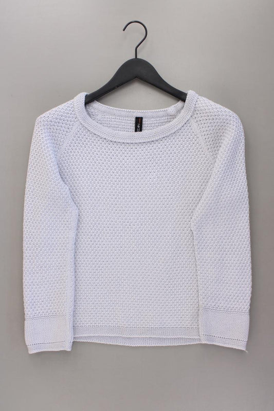 Marc Cain Feinstrickpullover Gr. 36 grau aus Baumwolle