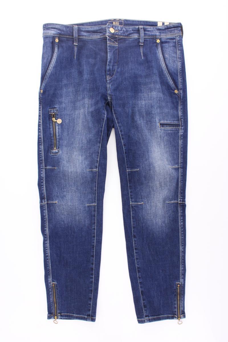 MAC Straight Jeans Gr. 40/L28 neuwertig Modell Rich Cargo blau aus Baumwolle