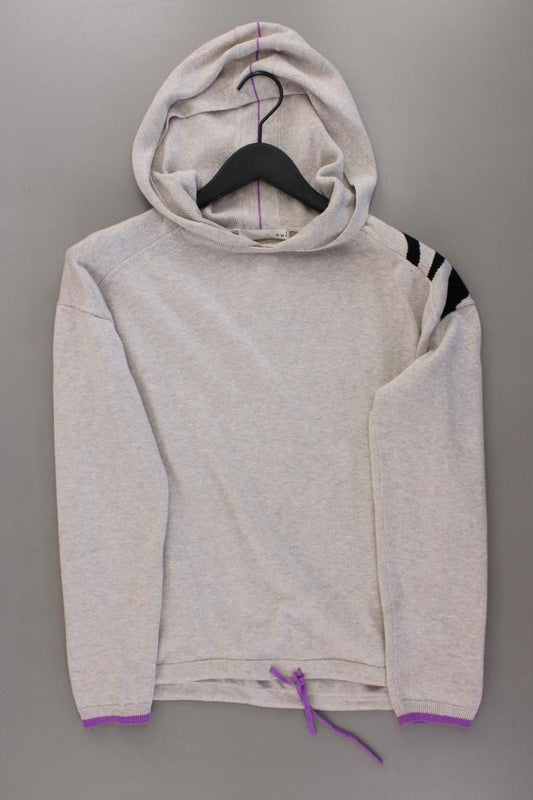 Oui Hoodie Gr. 34 grau aus Baumwolle