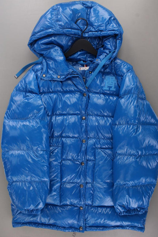 Tommy Hilfiger Daunenjacke Gr. L neuwertig blau aus Polyamid