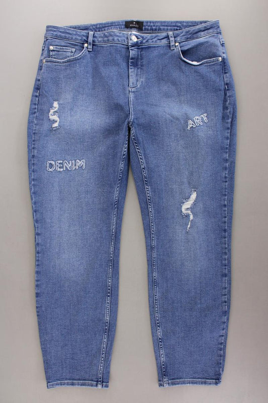 Monari Skinny Jeans Gr. 48 blau