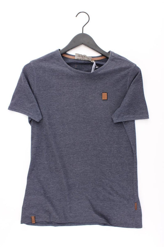 Naketano T-Shirt für Herren Gr. M Kurzarm grau aus Baumwolle