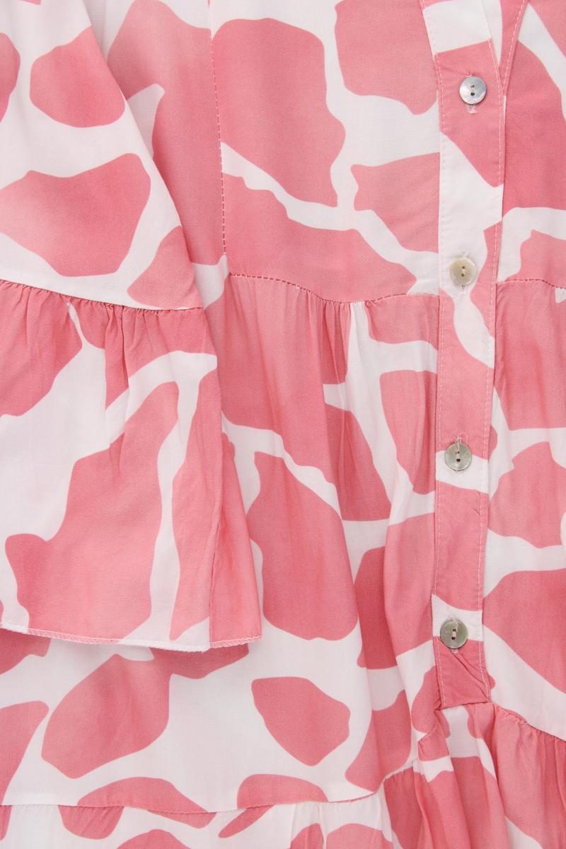 Made in Italy Kleid Gr. OneSize 3/4 Ärmel rosa