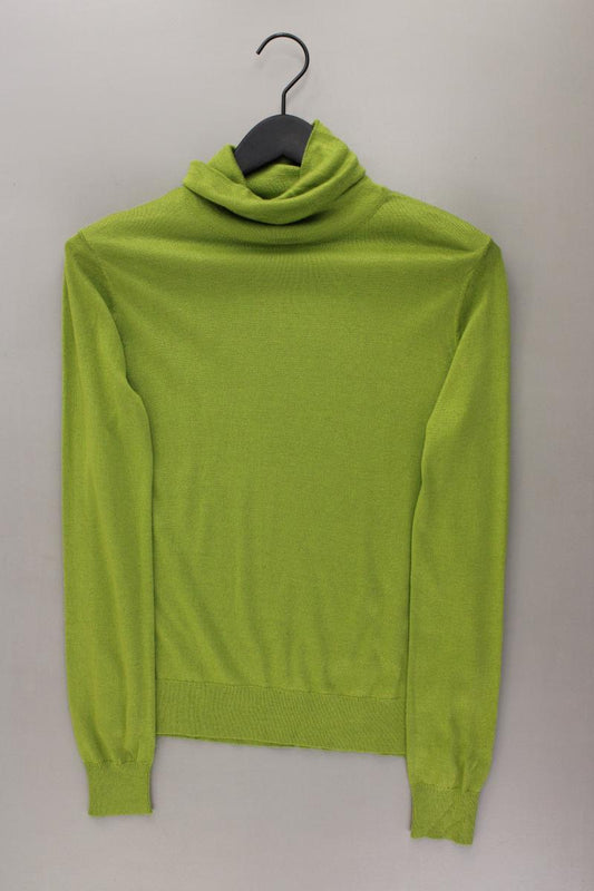 Tom Tailor Rollkragenpullover für Herren Gr. S neuwertig grün aus Viskose