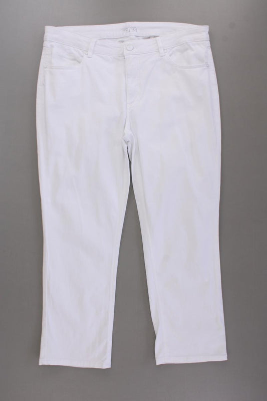 Bonita 7/8 Hose Gr. 44 weiß aus Baumwolle