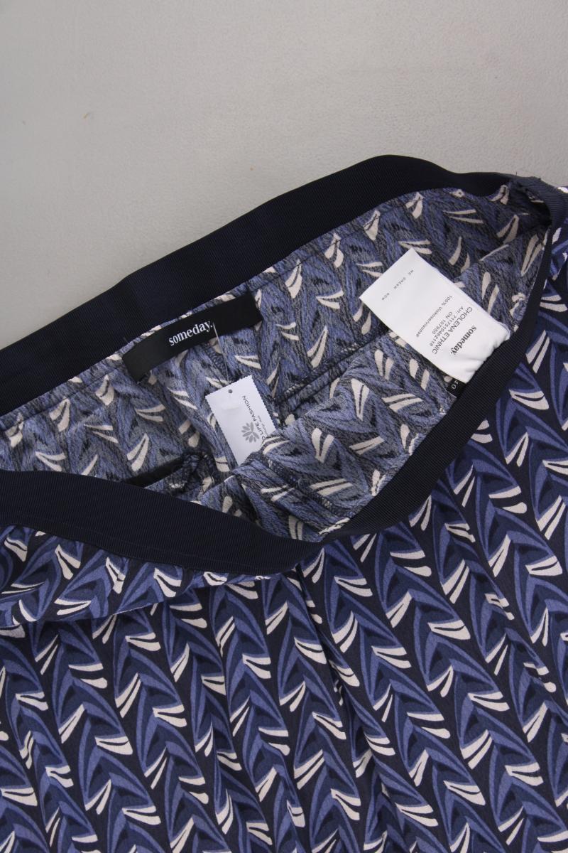 someday. Hose Modell Cholena Ethnic Gr. 40 geometrisches Muster neuwertig blau