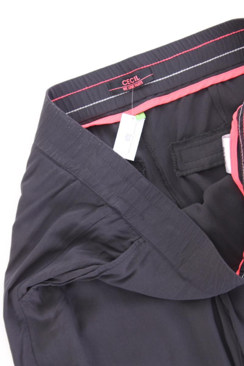 Cecil Stoffhose Gr. L grau aus Viskose