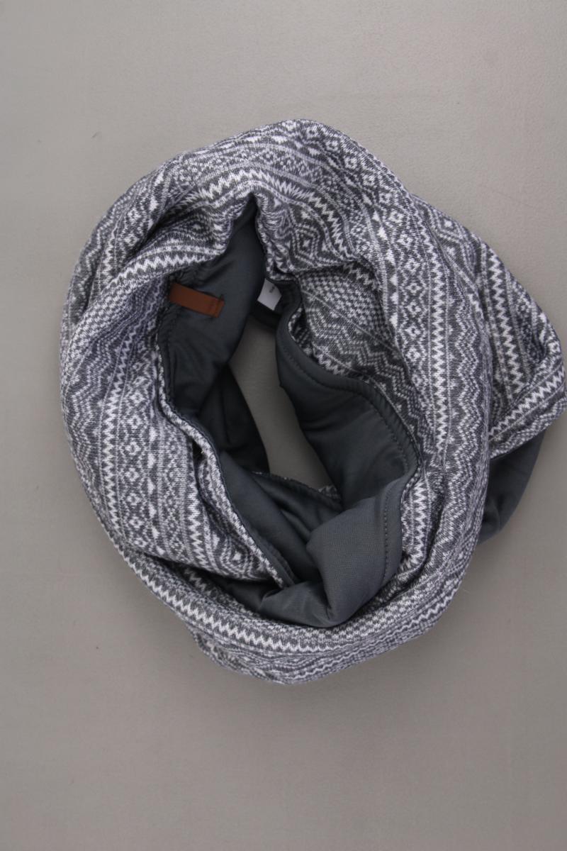 Tchibo Loop mit Faire-Isle-Muster grau aus Polyester