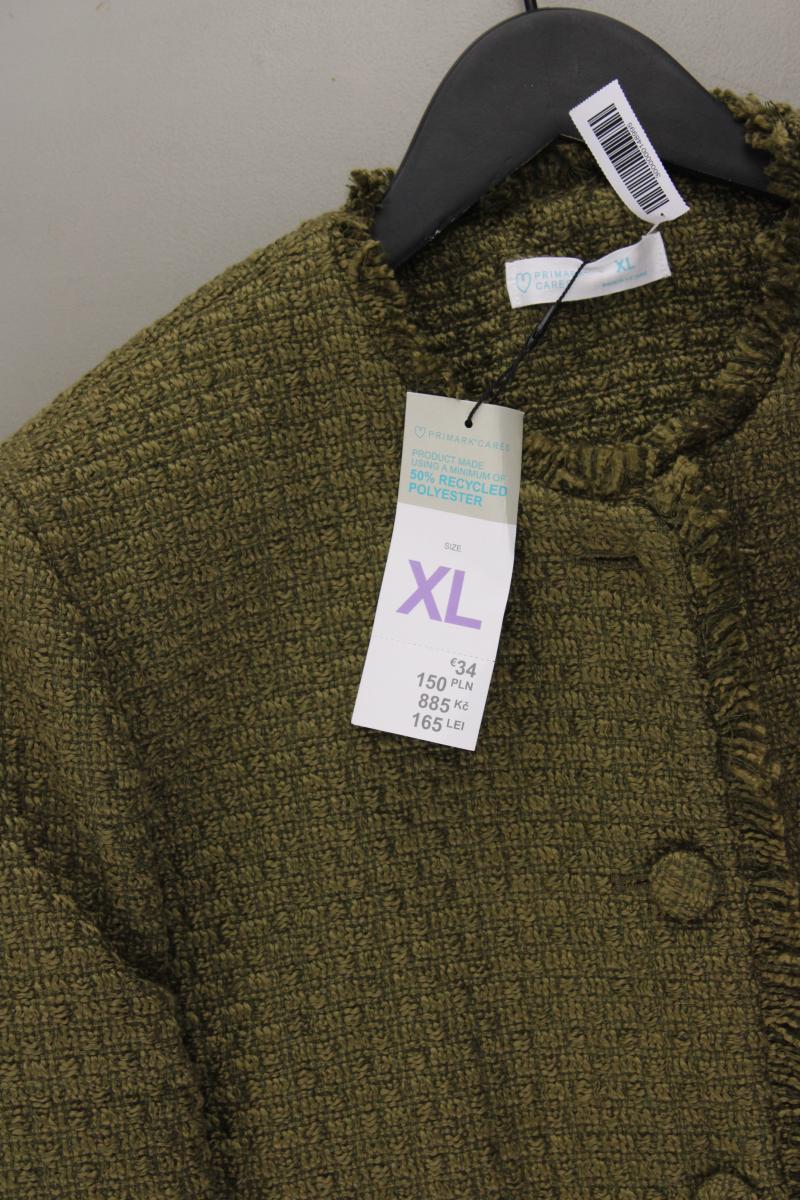Primark Bouclé Blazer Gr. XL neu mit Etikett Neupreis: 34,0€! olivgrün