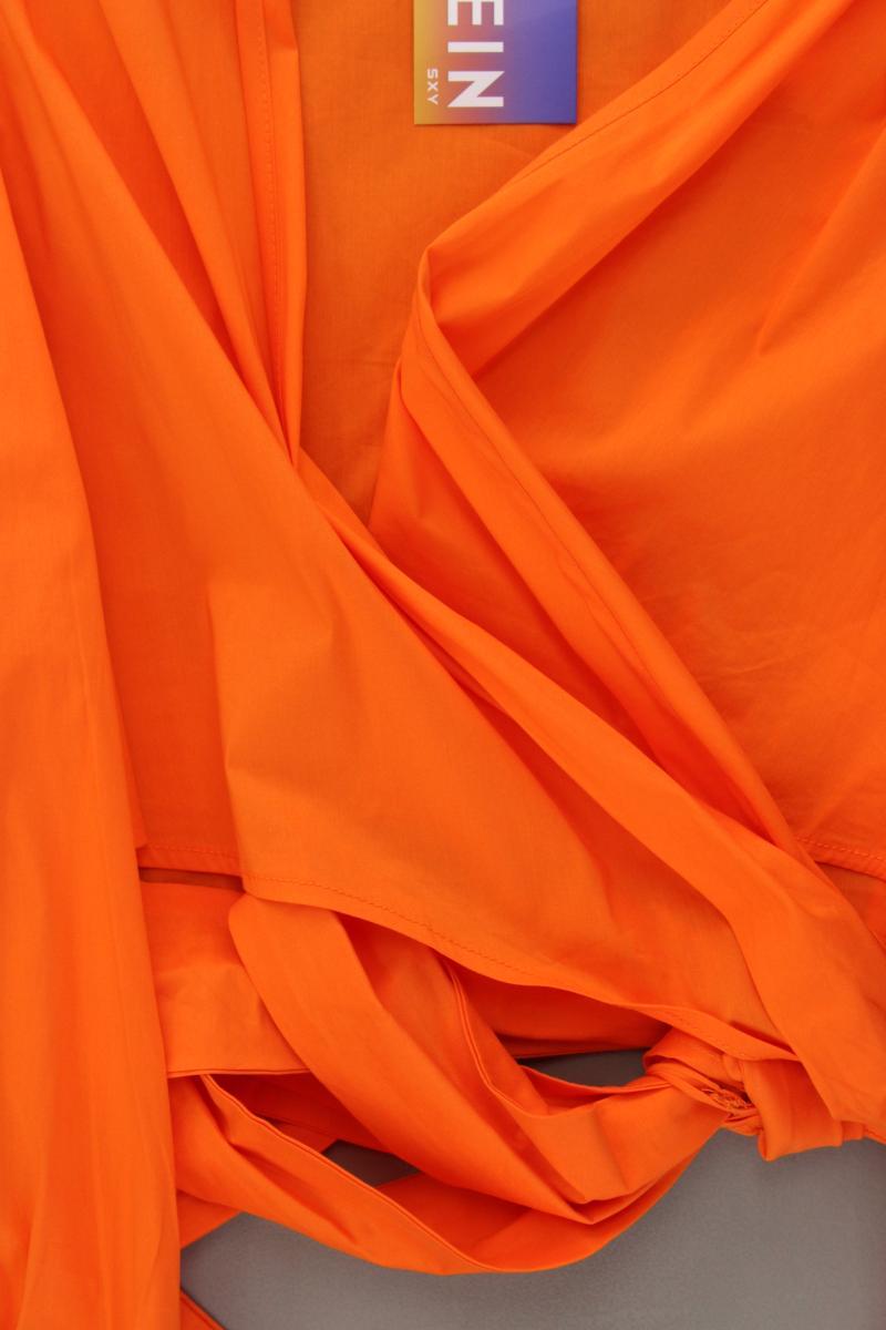 Shein Crop Bluse Gr. XXL neu mit Etikett Langarm orange aus Baumwolle