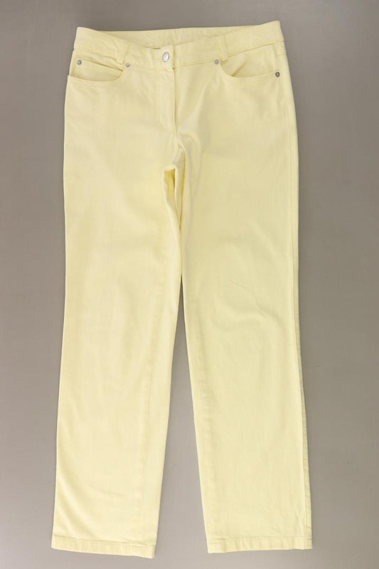 Madeleine Five-Pocket-Hose Gr. US 8 (M) gelb aus Baumwolle