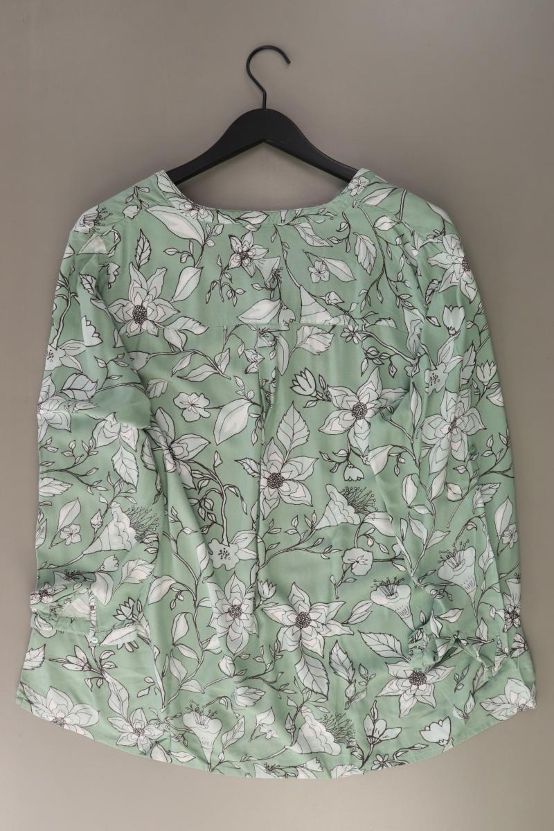 Janet & Joyce Regular Bluse Gr. 48 3/4 Ärmel grün aus Viskose