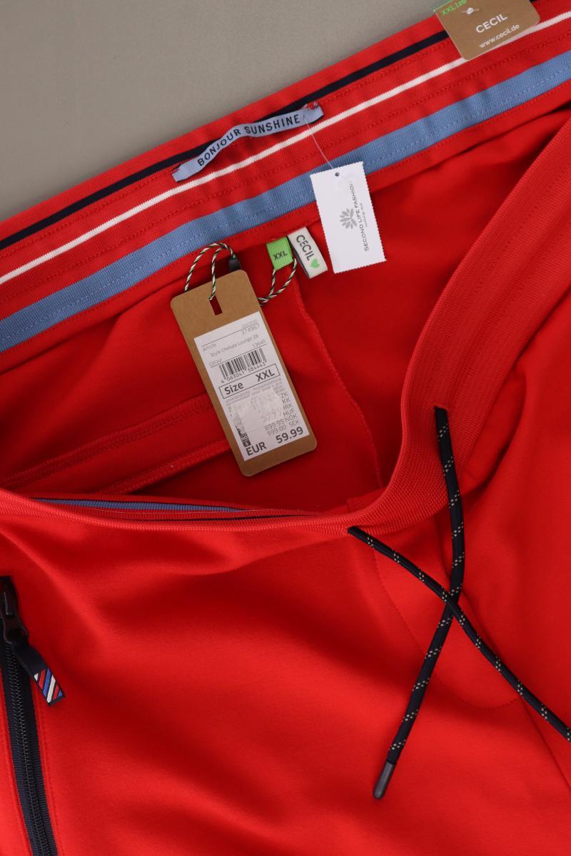 Cecil Hose Gr. XXL/L28 neu mit Etikett Neupreis: 59,99€! rot aus Viskose