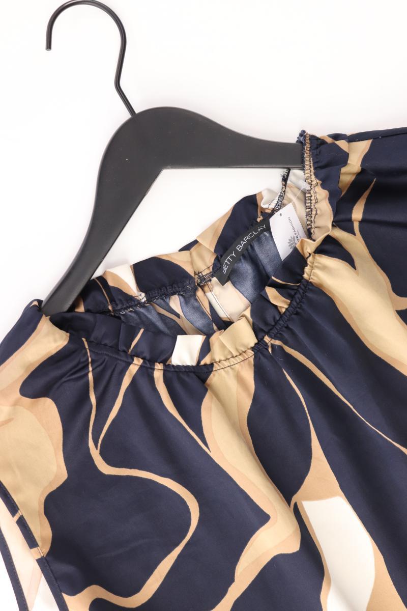 Betty Barclay Ärmellose Bluse Gr. 48 blau aus Polyester