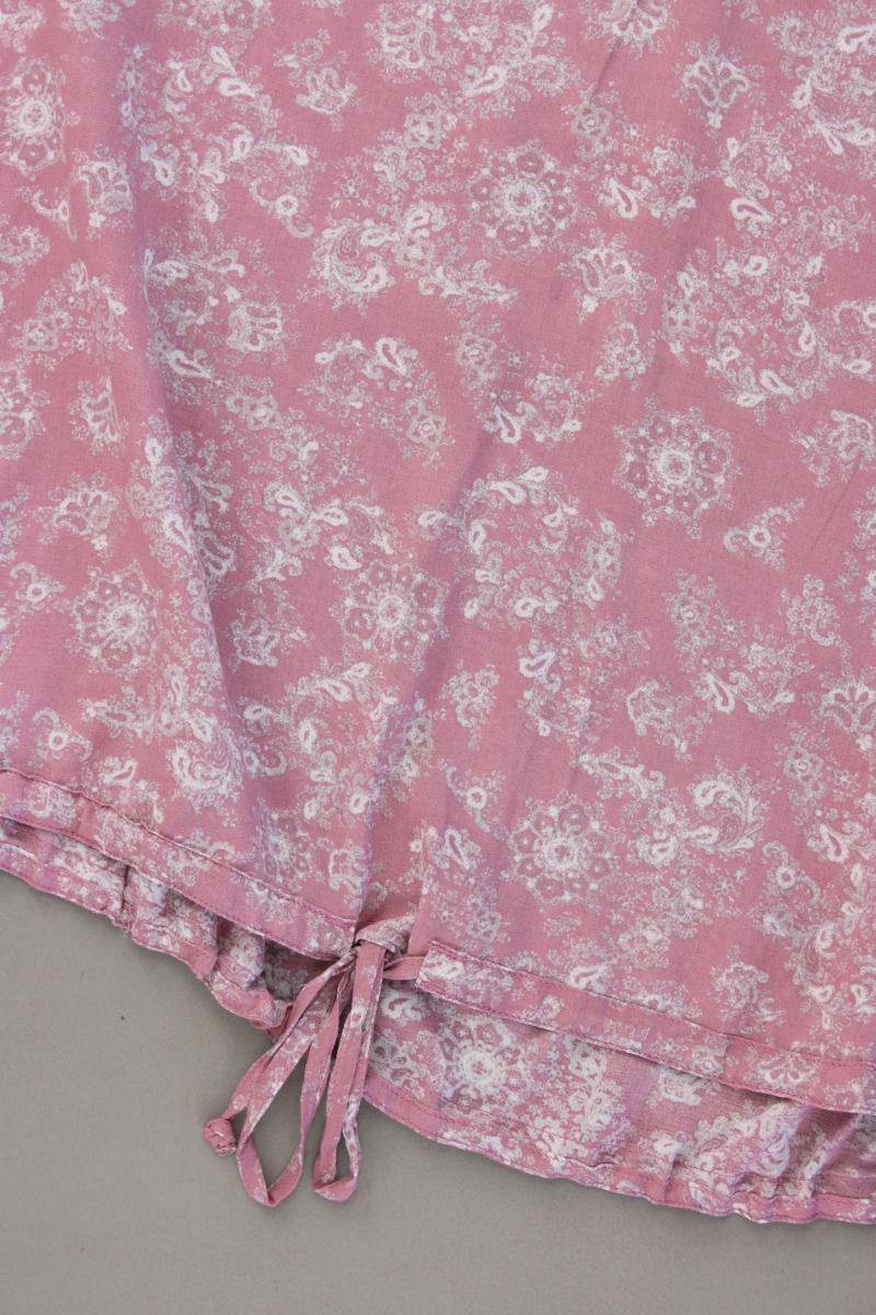 Tom Tailor Kurzarmbluse Gr. 44 rosa aus Viskose