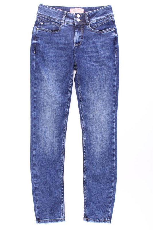 Street One Skinny Jeans Gr. W26/L30 blau