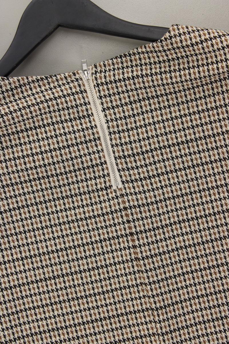 Only Bleistiftkleid Gr. S hahnentritt 3/4 Ärmel braun aus Polyester