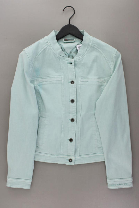 Street One Übergangsjacke Gr. 42 neuwertig blau aus Baumwolle