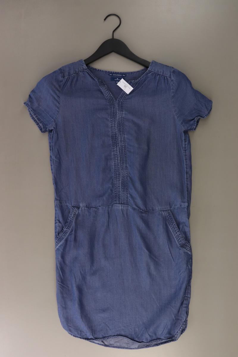 Tom Tailor Kurzarmkleid Gr. 34 blau
