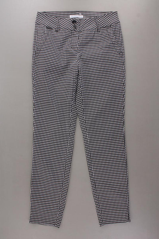 Red Button Hose Gr. 38 geometrisches Muster grau