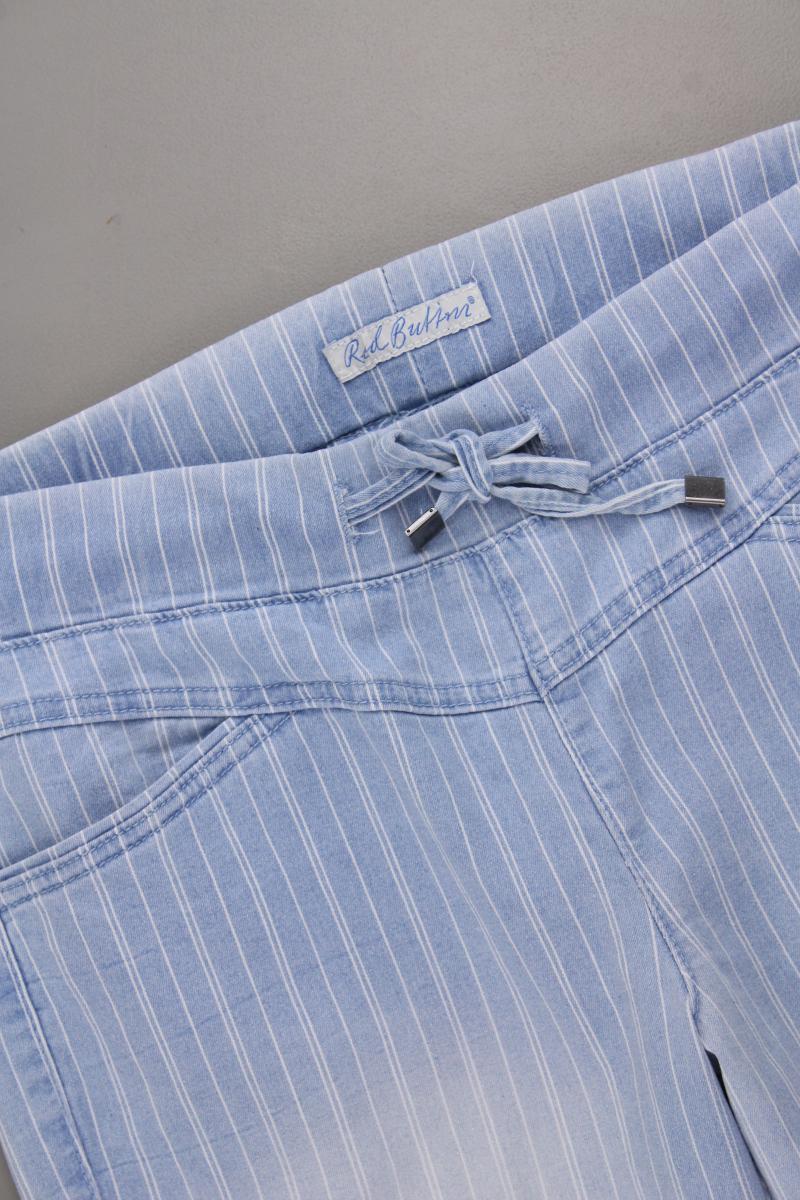 Red Button Straight Jeans Gr. 38 gestreift blau aus Baumwolle
