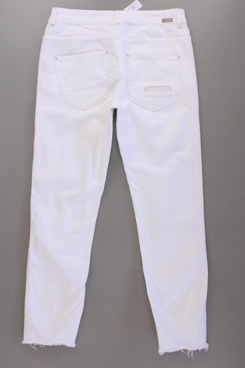 Mos Mosh Skinny Jeans Gr. W27 weiß aus Baumwolle