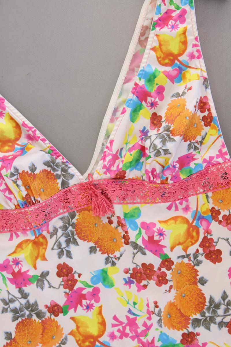 Christian Dior Trägertop Gr. 38 mit Blumenmuster Vintage mehrfarbig