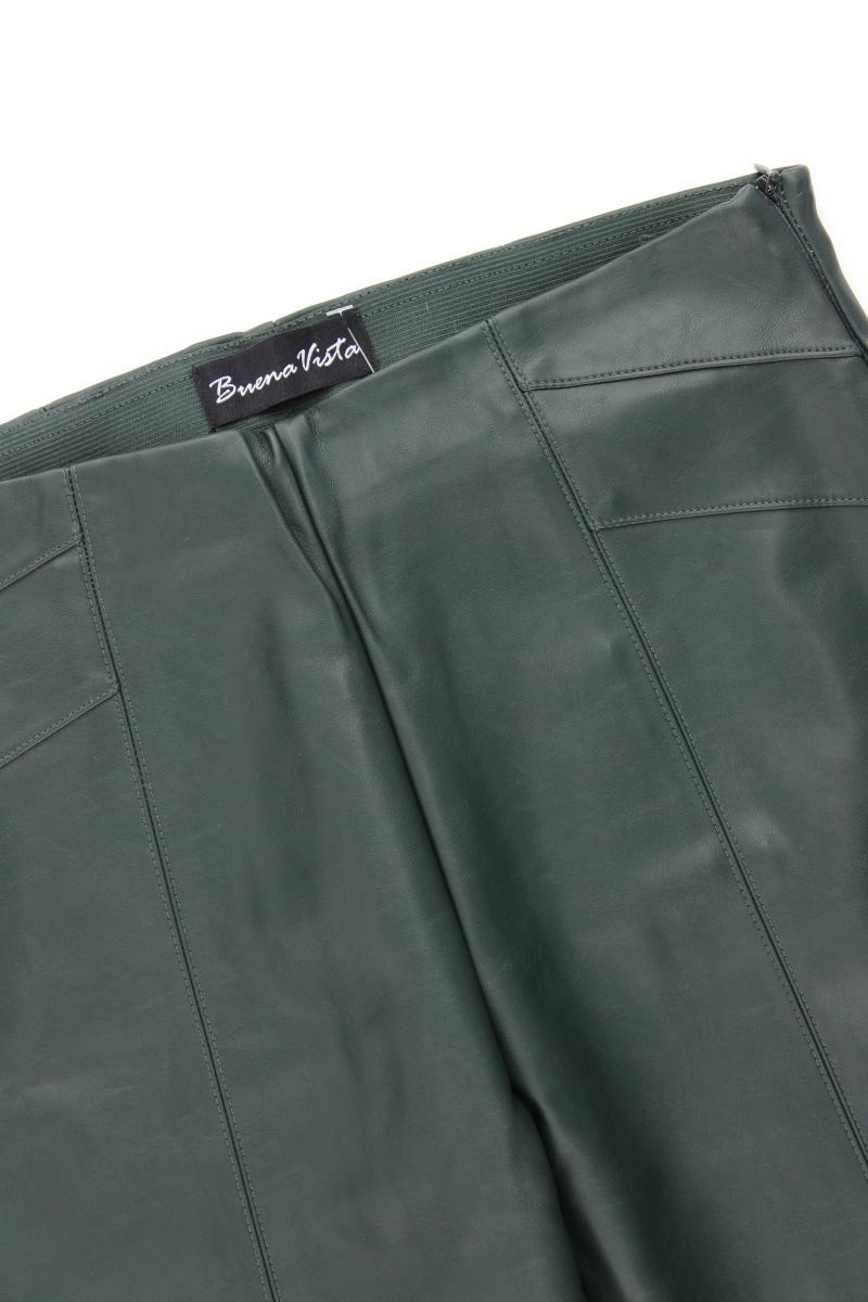 Buena Vista Kunstlederhose Gr. S neuwertig olivgrün aus Polyurethan