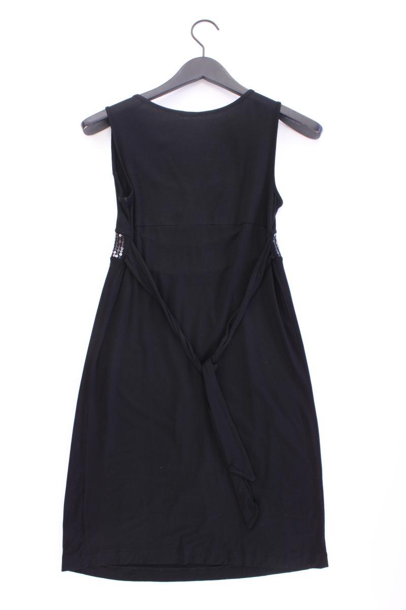 United Colors of Benetton Jerseykleid Gr. S Ärmellos mit Pailletten schwarz