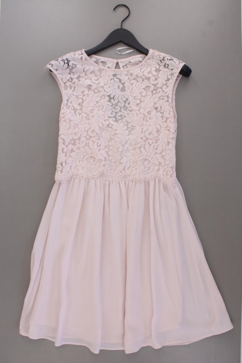 Vila Chiffonkleid Gr. 36 Ärmellos rosa aus Polyester